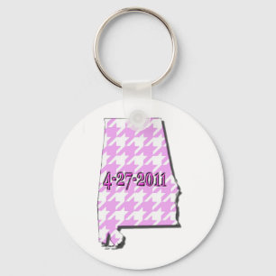 Rosa Keychain Nyckelring