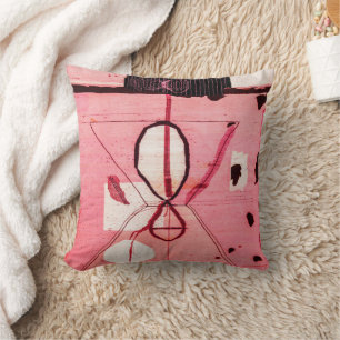 Rosa Kilim Bohemian Moroccan Dekorativ kudde