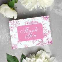 Rosa kinesisk blomsterinspirerad fransk toile