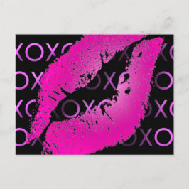 Rosa Kisses Vykort