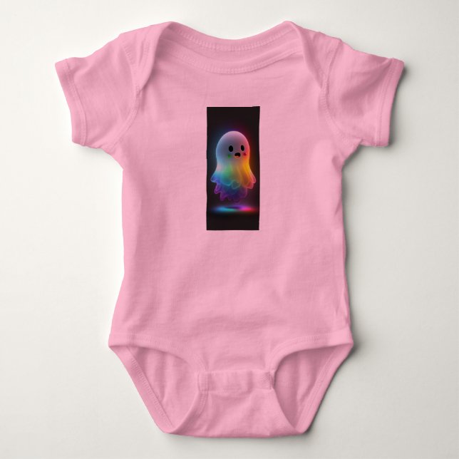 Rosa klänning baby outfits design t shirt (Framsida)
