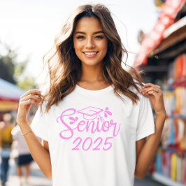 Rosa klass för studentexamen t shirt