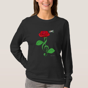 Rosa klav för Hummingbird Tee Shirt
