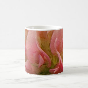 Rosa Klöver Kaffemugg