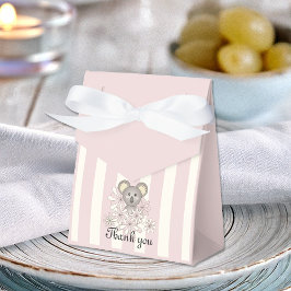 Rosa Koala Baby Shower | Kids Party Tack Presentaskar
