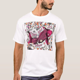 rosa koi tröja