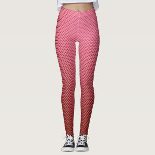 Rosa kolfiberlegeringar i mönster leggings