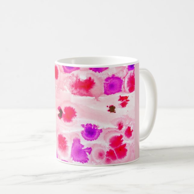 Rosa Konstnärliga Mugg (Framsida höger)