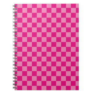 Rosa Kontrollerad Anteckningsbok