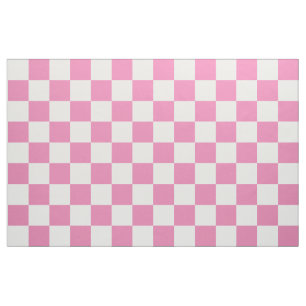 Rosa Kontrollerad Tyg