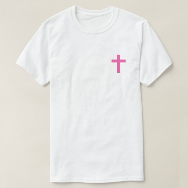 Rosa Kor T Shirt (Design framsida)