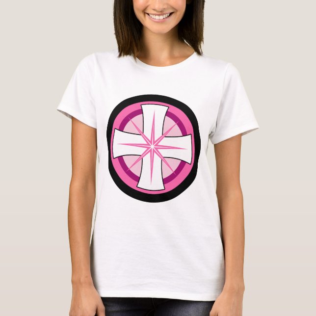Rosa Kor Tee (Framsida)