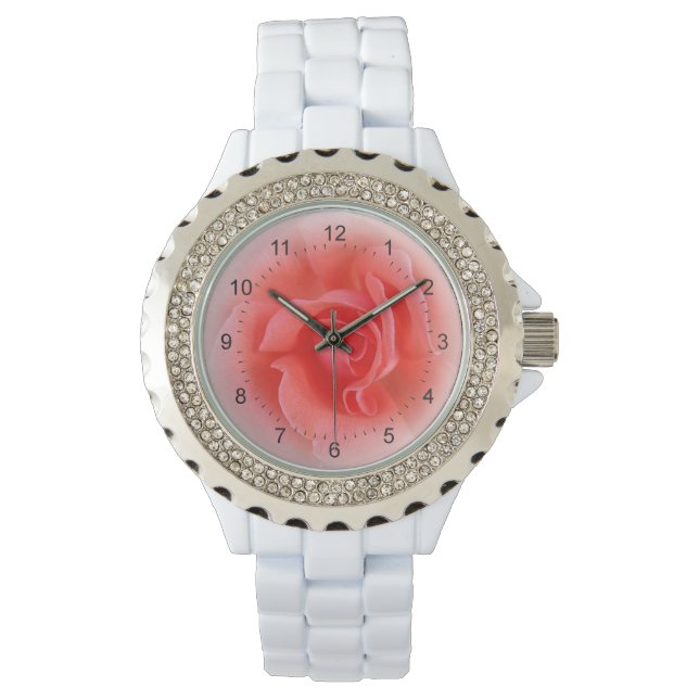 rosa koral ro armbandsur (Framsida)