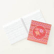 Rosa korall och persikor