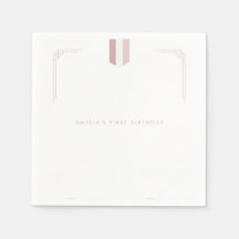 Rosa koreansk flicka 1:a födelsedag Doljanchi