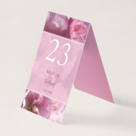 rosa körsbär träd blommar vår bröllop kort