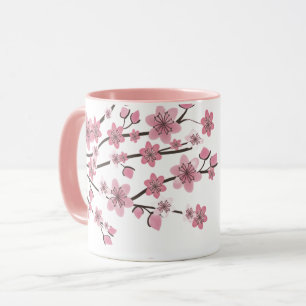 Rosa körsbärsblom Pretty Mugg
