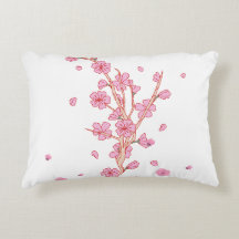 Rosa körsbärsblom Sakura-grengren konst