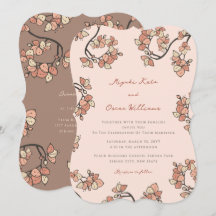 Rosa körsbärsblommor Elegant & Chic Blommig Bröllo
