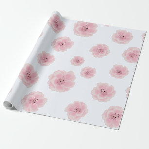 Rosa körsbärsblommor. Sömlös mönster. Sakura Presentpapper