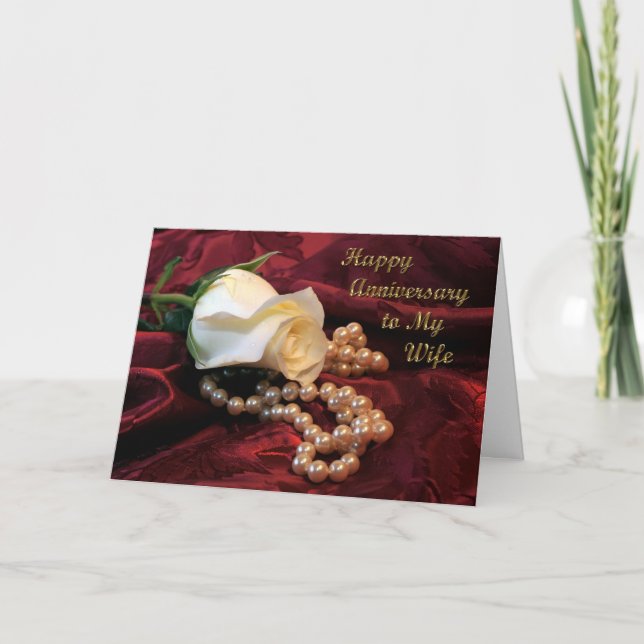 Rosa kort för årsdagfru (Framsida)