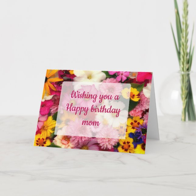 rosa kosmos - kort (Framsida)