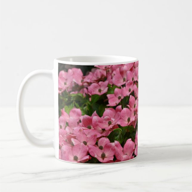 Rosa kousa dogwood kaffemugg (Vänster)