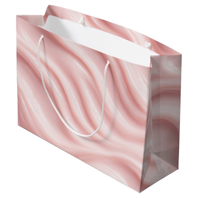 Rosa kräm abstrakt design (Baksidan Vinklad)