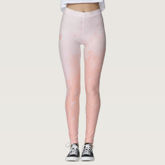 rosa kräm leggings
