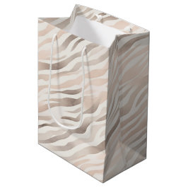 Rosa Kräm Zebra Djur Födelsedag