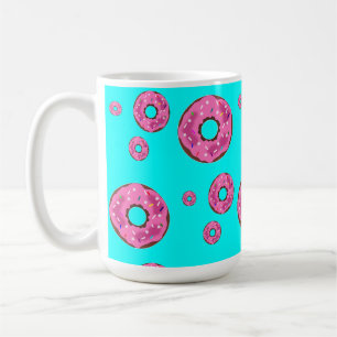 Rosa krämsknötter kaffemugg