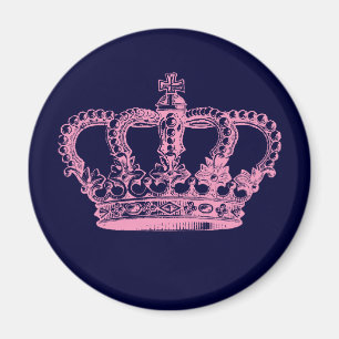 Rosa Krona Magnet