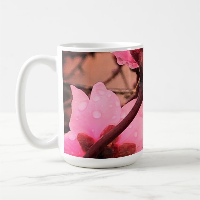 Rosa kronblad - #1 kaffemugg (Vänster)