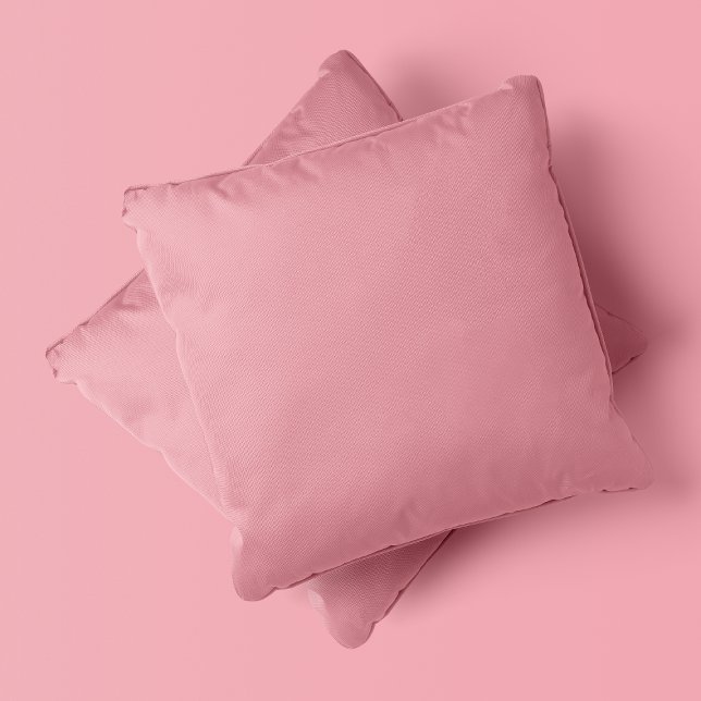 Rosa Kudde (Pink Throw Pillow)