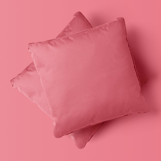 Rosa Kudde (Pink Throw Pillow)