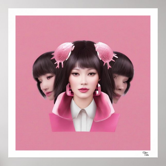 Rosa Kvinnor Poster (Framsidan)