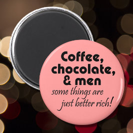 Rosa kylmagneter för kaffebryggare magnet