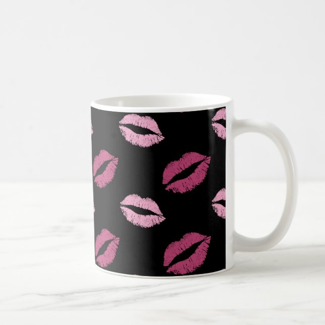 Rosa Kyssar Kaffemugg (Höger)