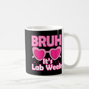 Rosa Lab Vecka 2024 Mediccal Lab Science Lab Tech Kaffemugg