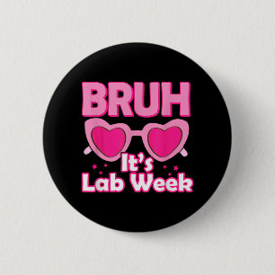 Rosa Lab Vecka 2024 Mediccal Lab Science Lab Tech  Knapp