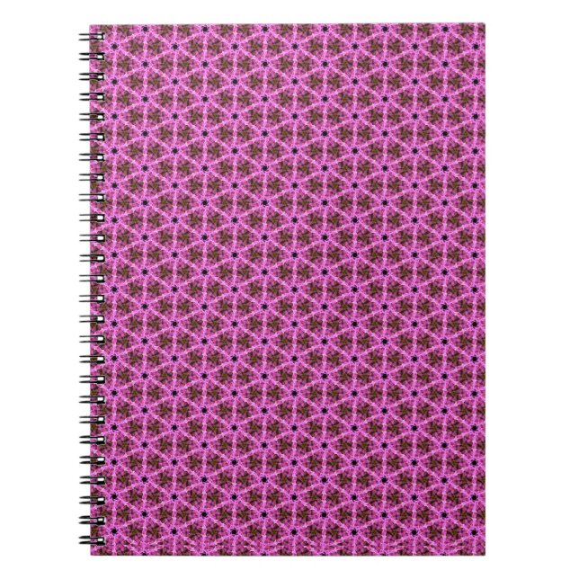 Rosa Labyrint Spiral bärbar dator Anteckningsbok (Framsidan)