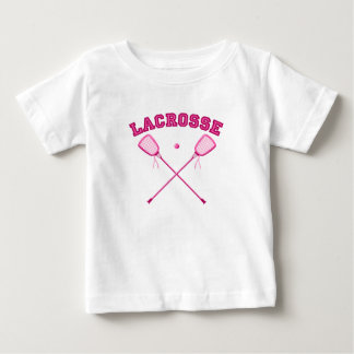 Rosa Lacrosse Logotyp T-shirt