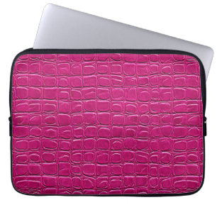 💗 Rosa Läder Chic Hem Stil Bärbar Dator ✨ Laptop Fodral