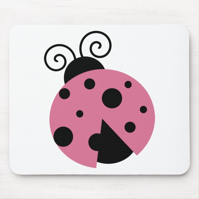 Rosa Ladybug Musmatta (Framsidan)