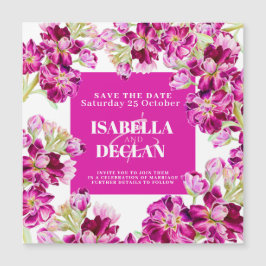 Rosa lagrar blommor bröllop spara datum