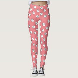 Rosa lamm leggings