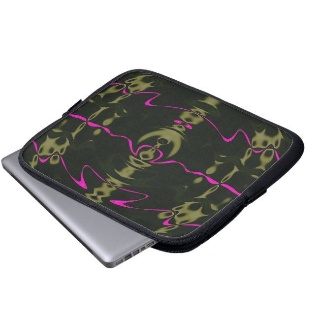 Rosa lampor Laptopfodral Laptop Sleeve (Framre botten)