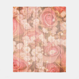 Rosa Land chic design Fleecefilt
