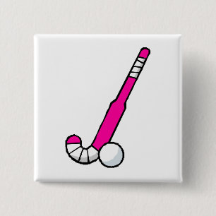 Rosa landhockeypinne knapp