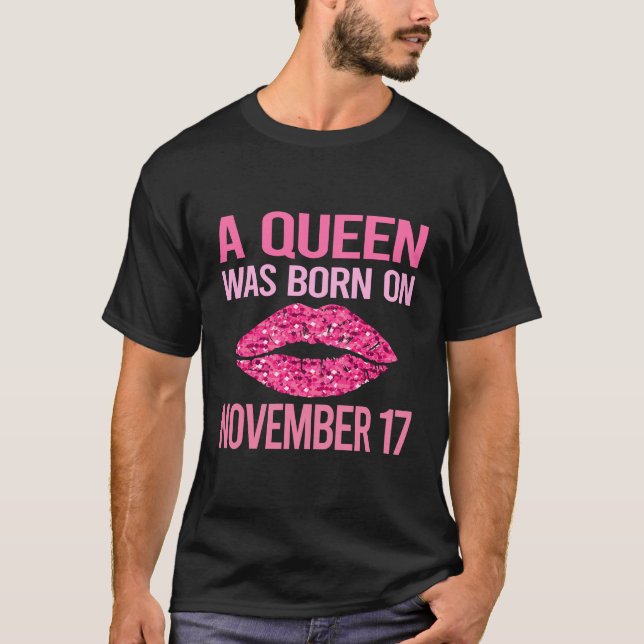 Rosa Läppar - 17:e november T Shirt (Framsida)